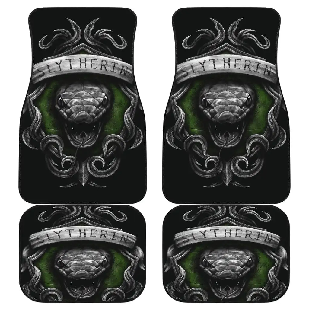 Slytherin Harry Potter Front And Back Car Floor Mats