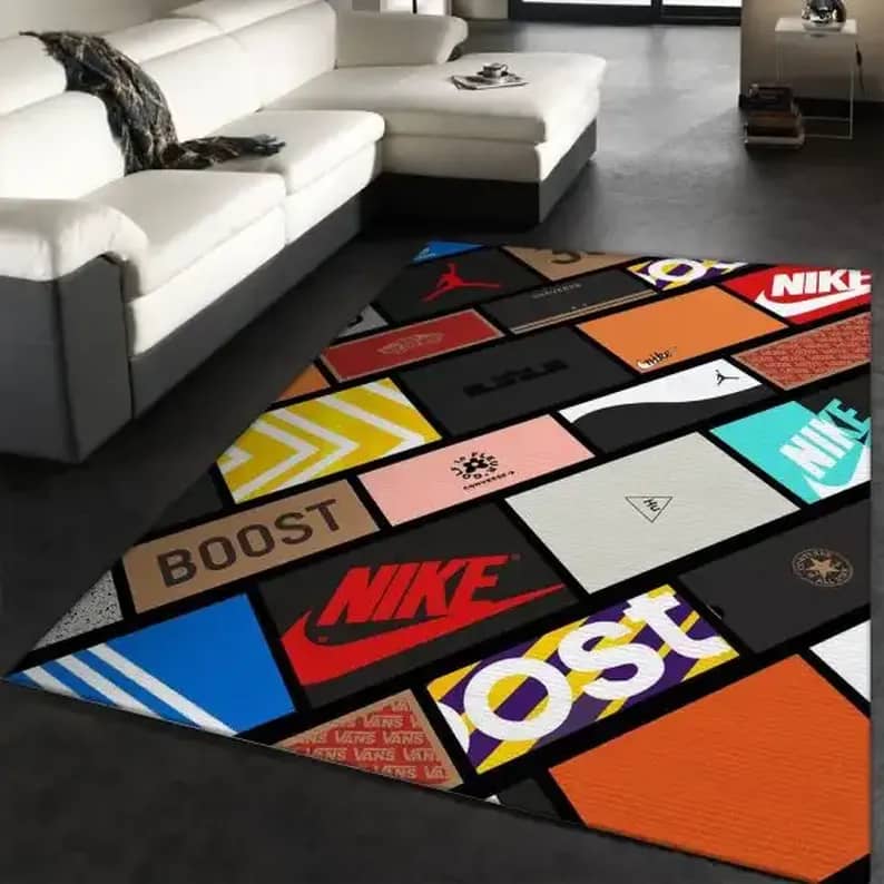 Sneaker Box Area  Bedroom  Floor Decor Home Decor Rug