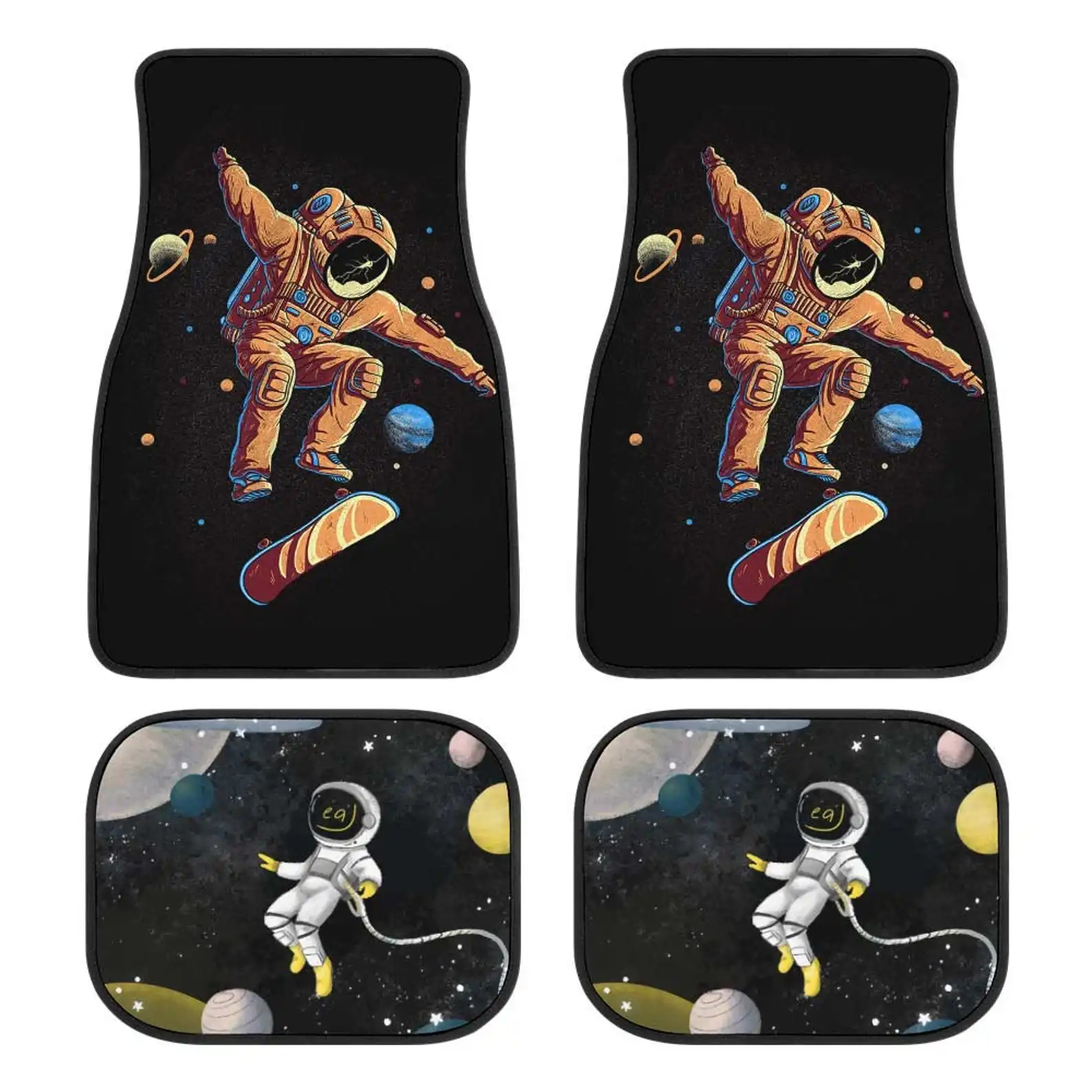 Space Traveler Hey Sky Take Off Your Hat I'M On My Way Car Floor Mats