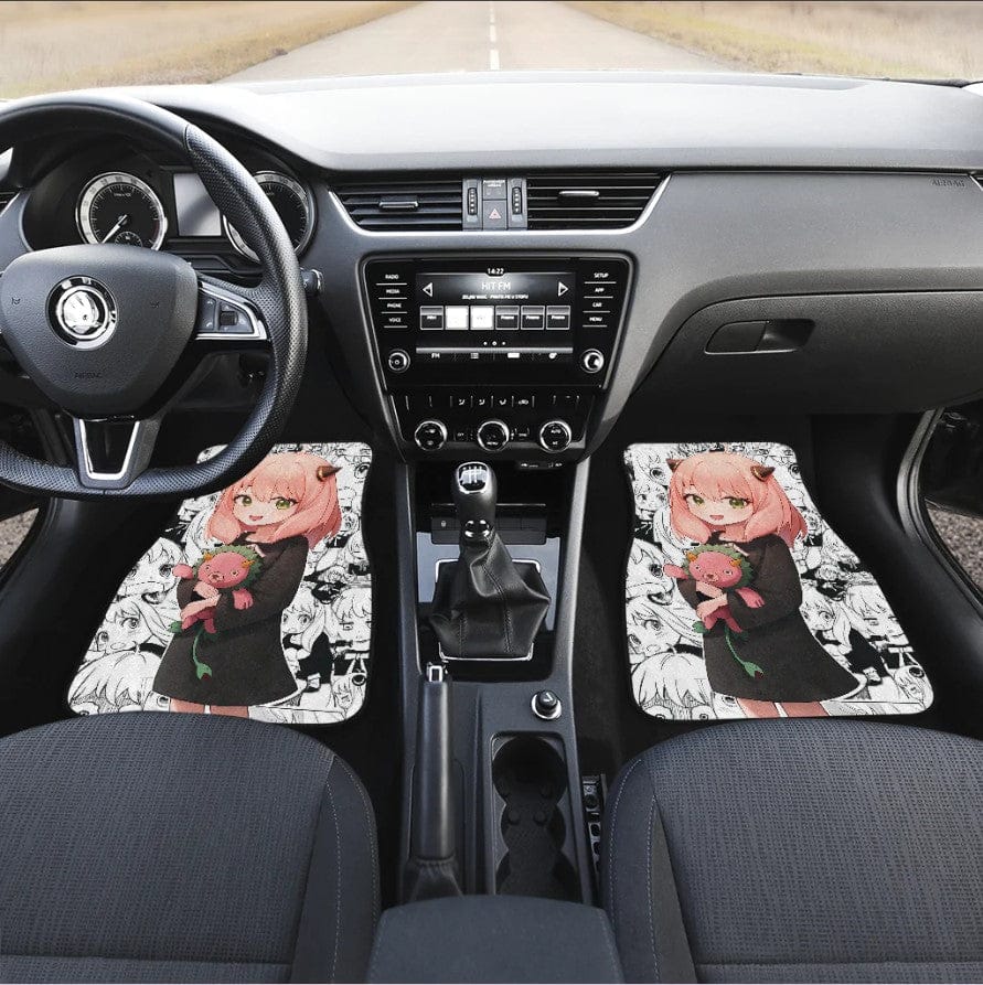 Inktee Store - Spy X Family Anya Forger Car Floor Mats Image
