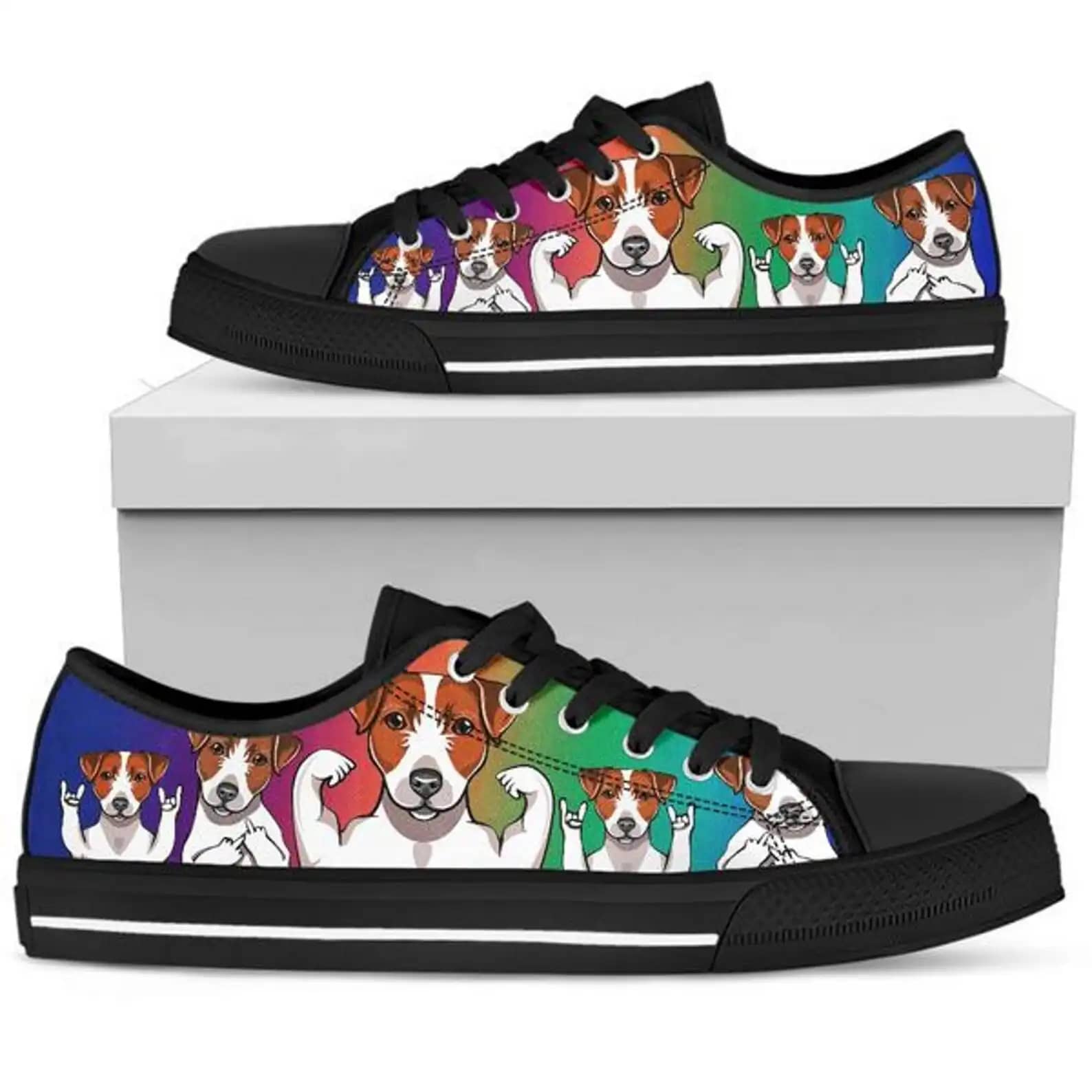 Strong Jack Russell Low Top Sneakers