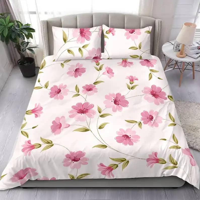 Sweet Pink Morning Quilt Bedding Sets