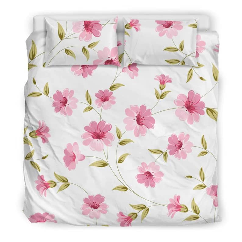 Inktee Store - Sweet Pink Morning Quilt Bedding Sets Image