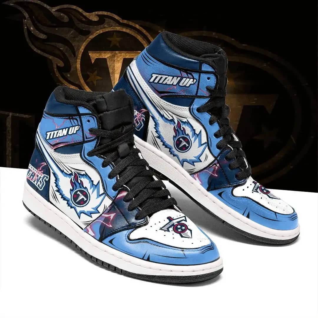 Tennessee Titans Nfl Sports Team Perfect Gift For Fans Air Jordan Shoes