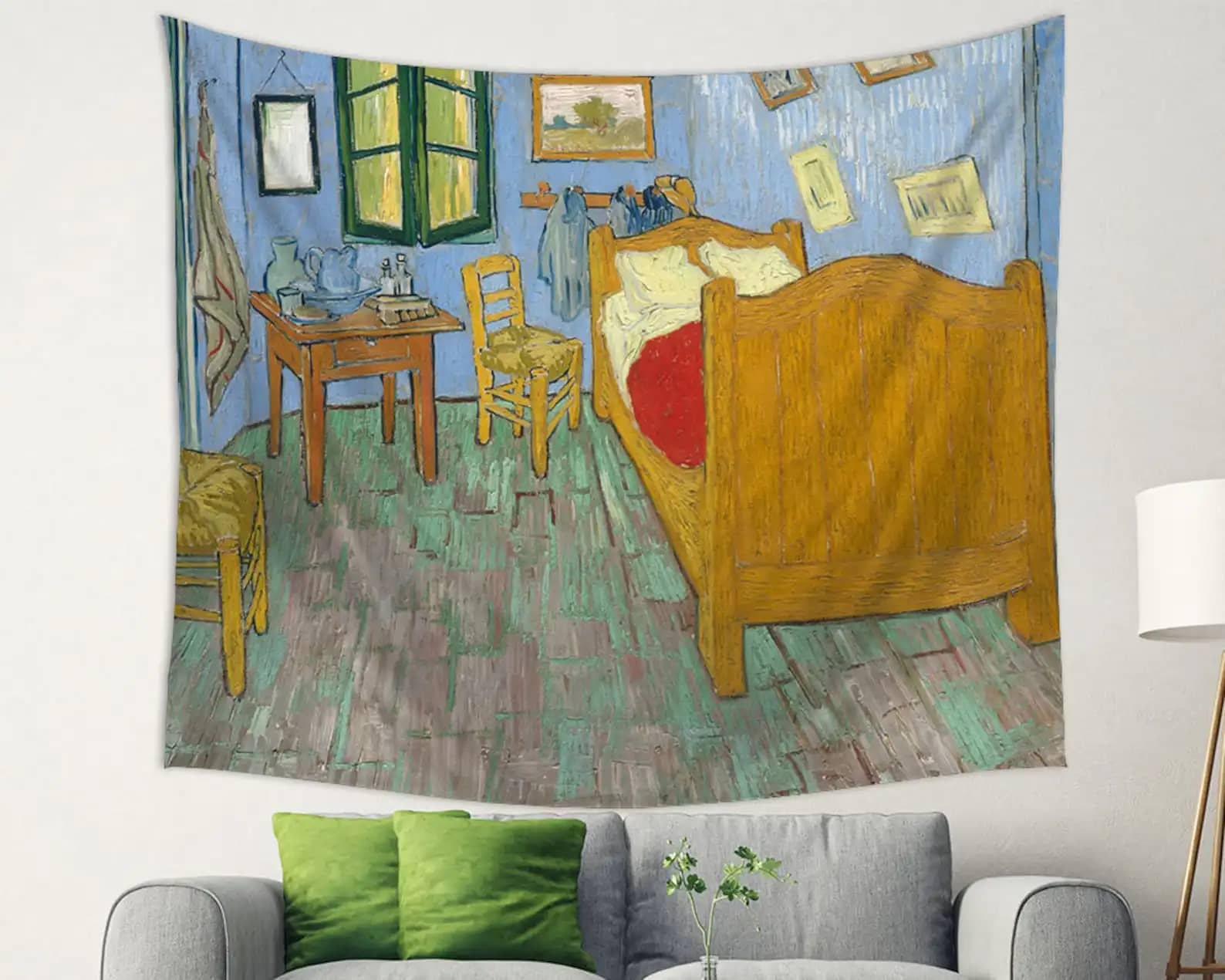 The Bedroom Van Gogh Backdrop Deocr Tapestry