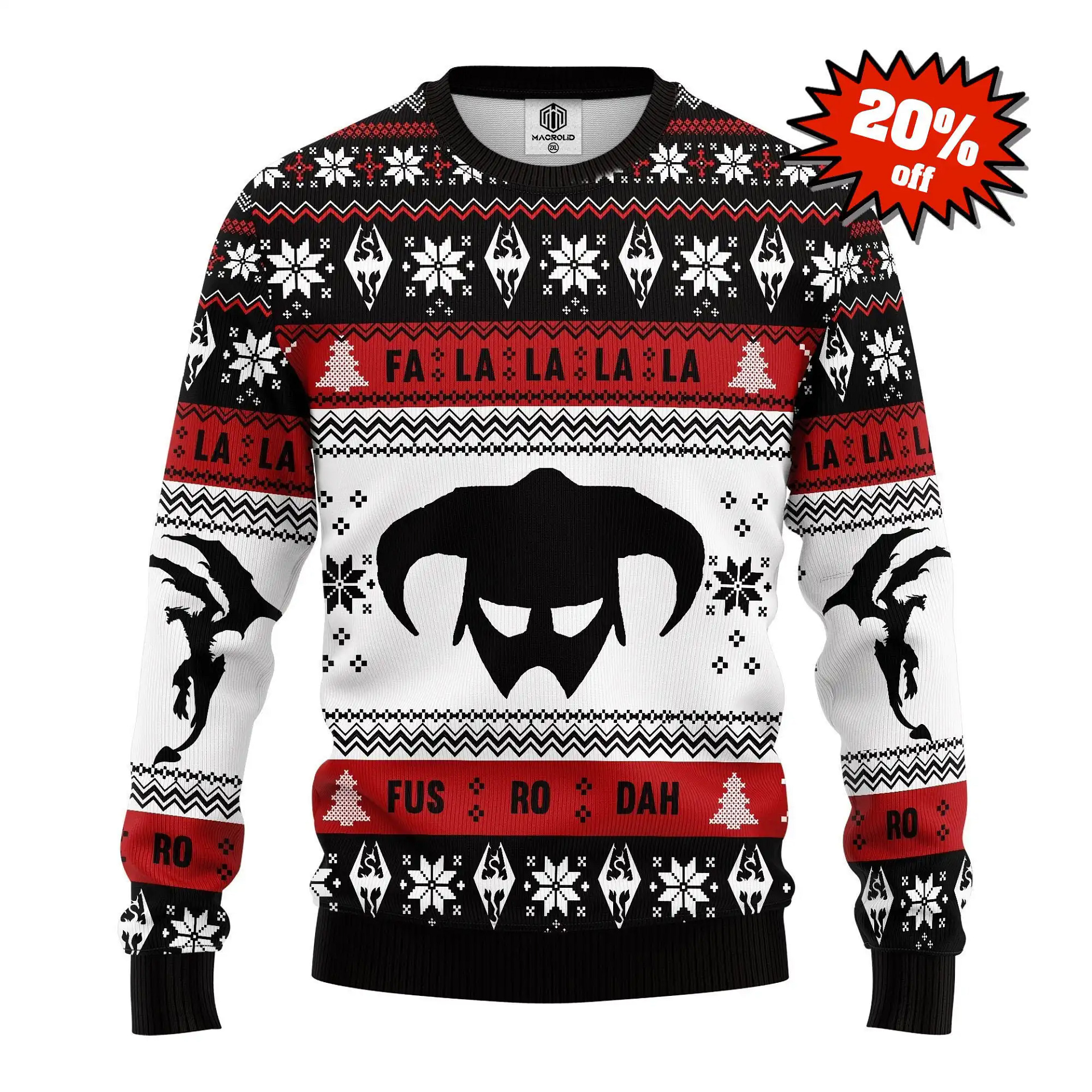 The Elder Scrolls Knitted Best Holiday Gifts Ugly Sweater