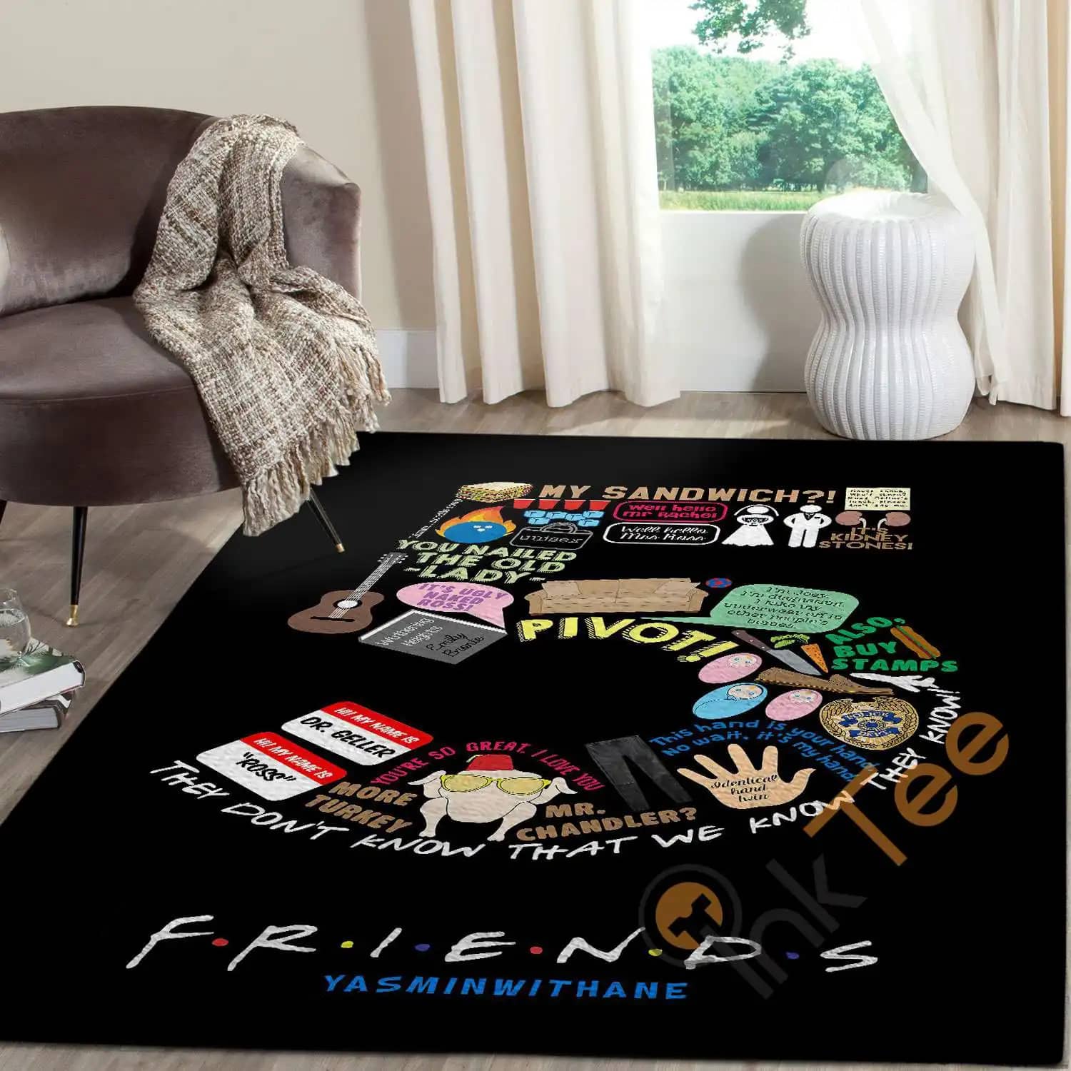 The Friends Show Rug
