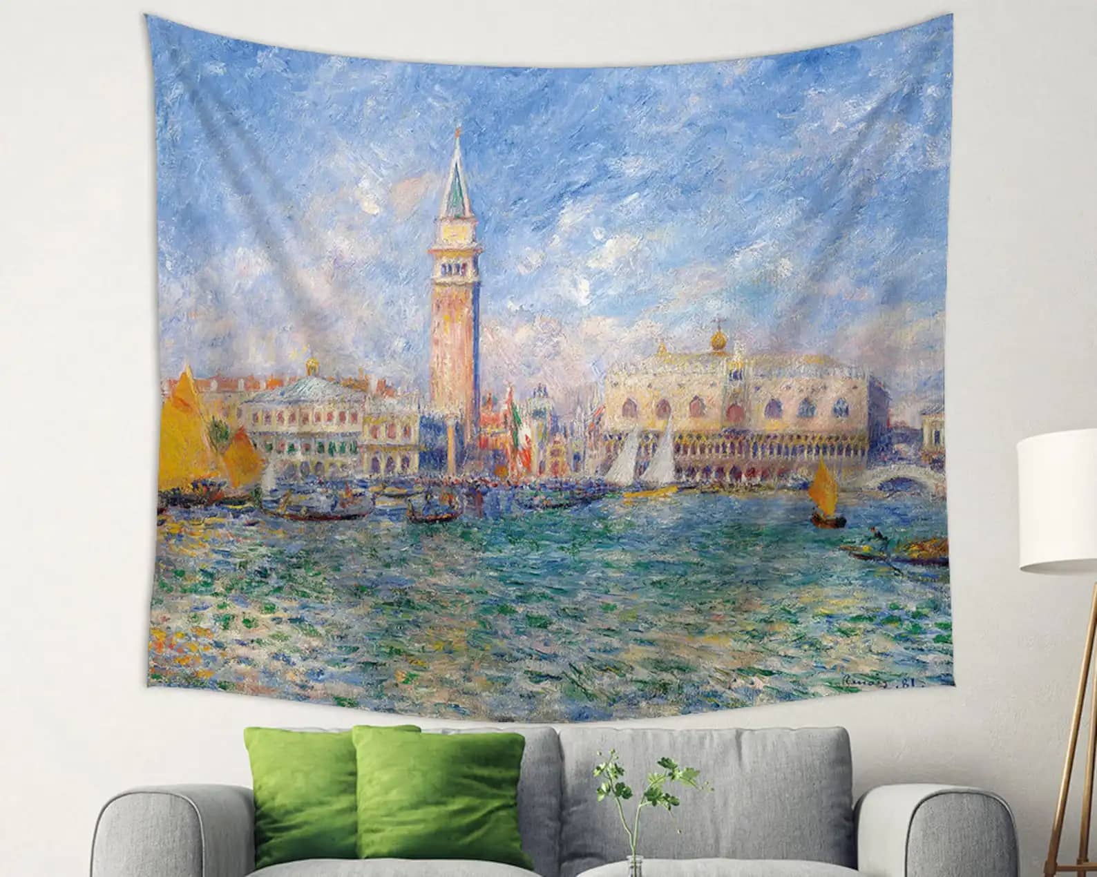 The Landscape Belongs To The Person Who Looks At It Renoir Backdrop Decor Tapestry