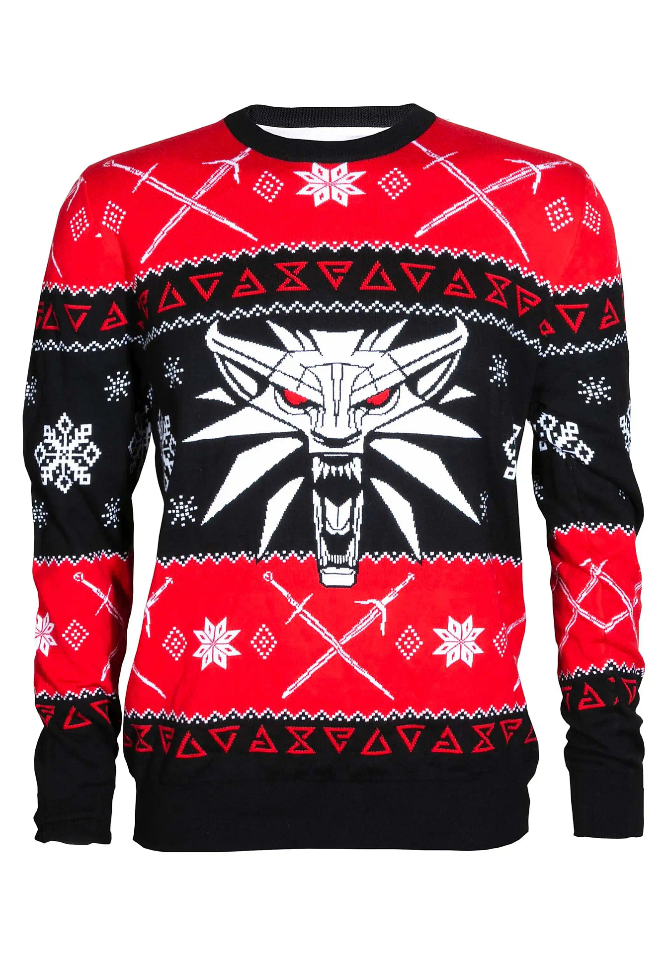 The Witcher 3 White Wolf Xmas Knitted Best Holiday Gifts Ugly Sweater