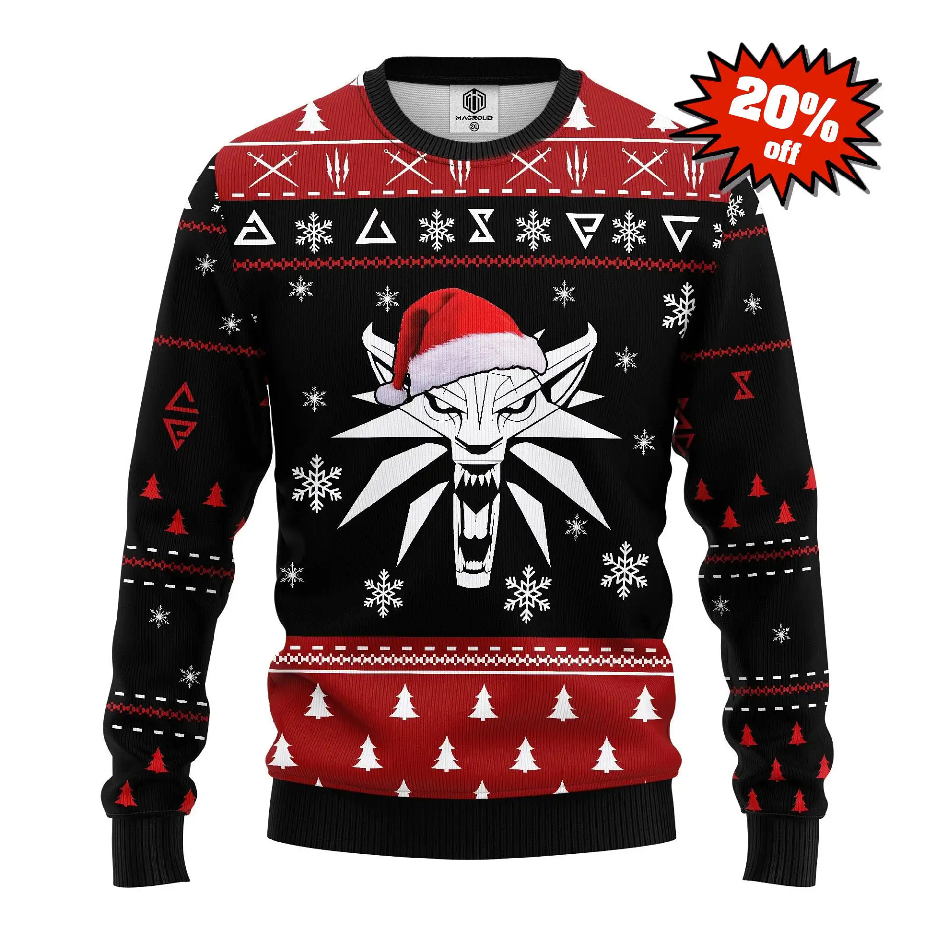 The Witcher Xmas Knitted Best Holiday Gifts Ugly Sweater