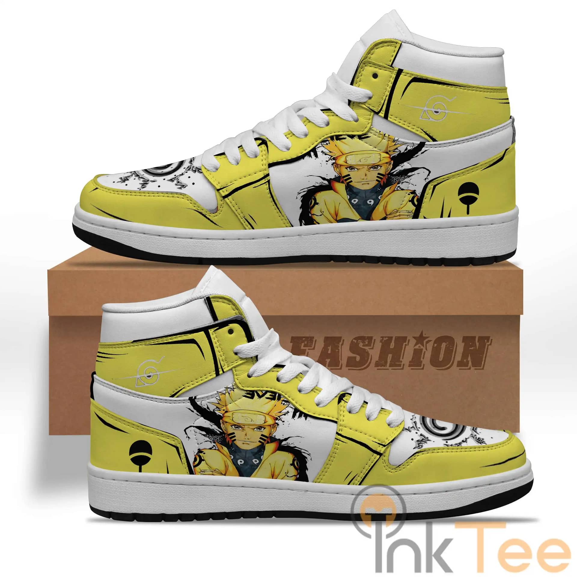 To Become Hokage Is My Dream Naruto Custom Air Jordan Shoes