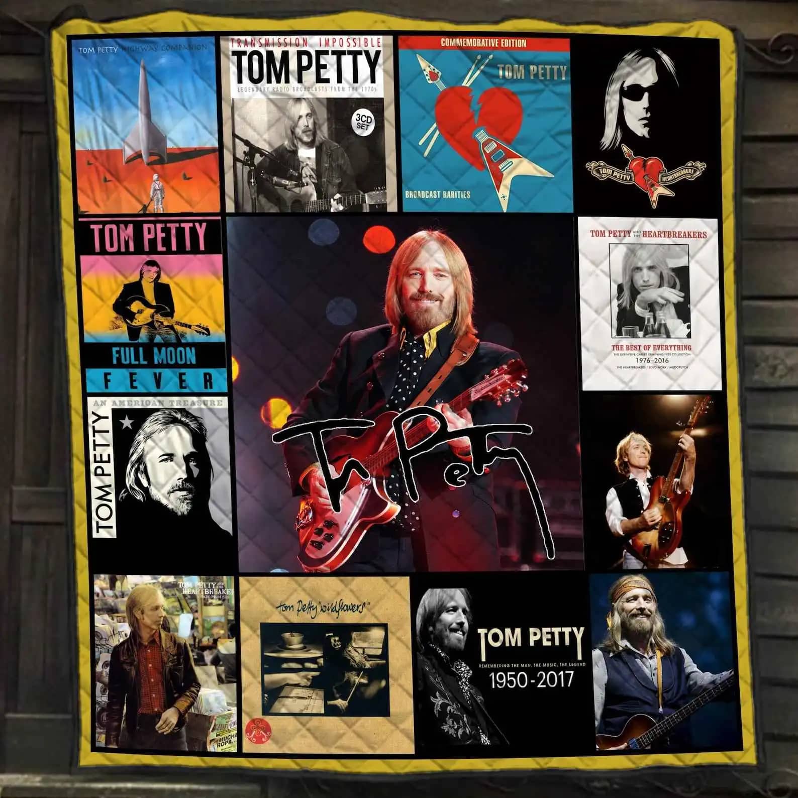 Tom Petty Albums Blanket Gift For Lovers Quilt