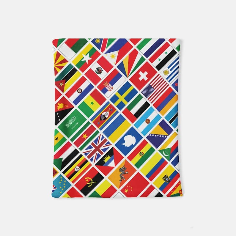 Inktee Store - Trendy Masks World Flags Personalized Neck Gaiter Image