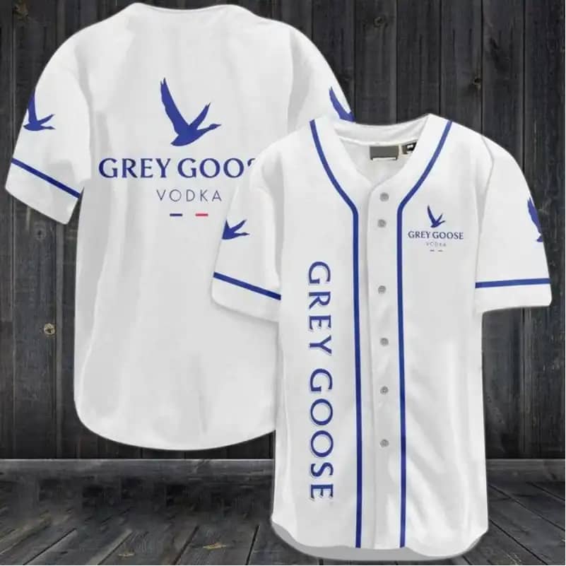 Vintage Grey Goose Original Vodka Custom Baseball Jersey