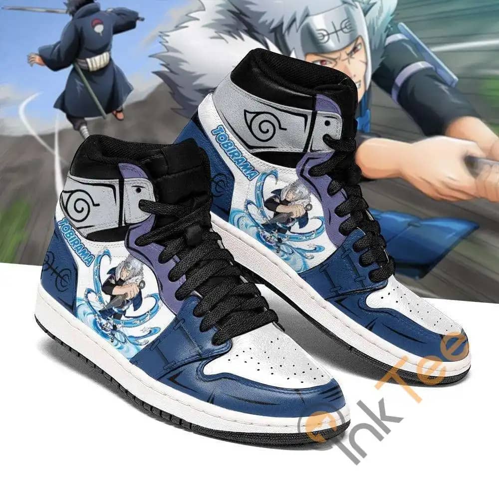 Water Skill Ninja Japanese Aesthetic Animated Manga Air Jordan Shoes