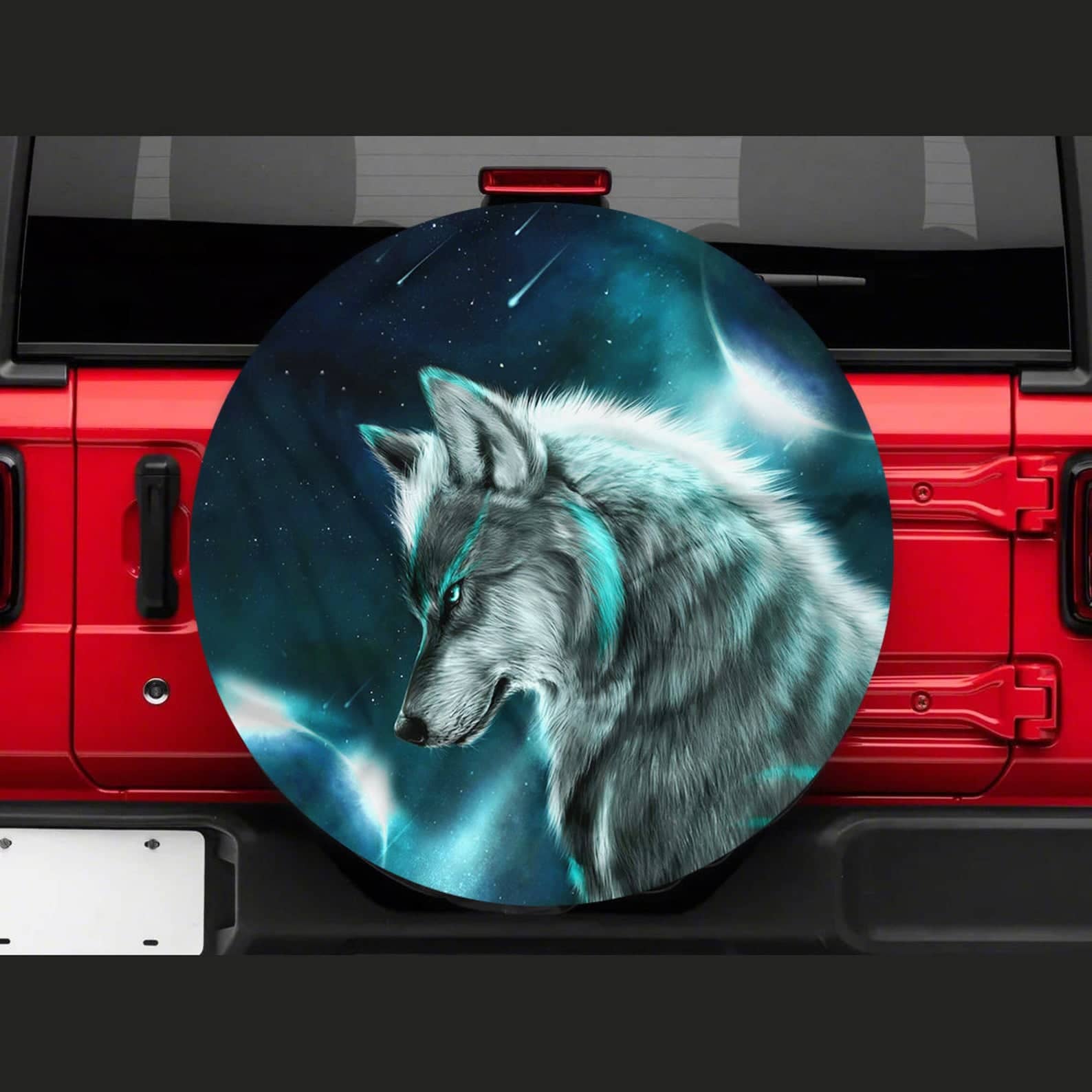 Inktee Store - Wild Animals Vintage Tire Cover Image