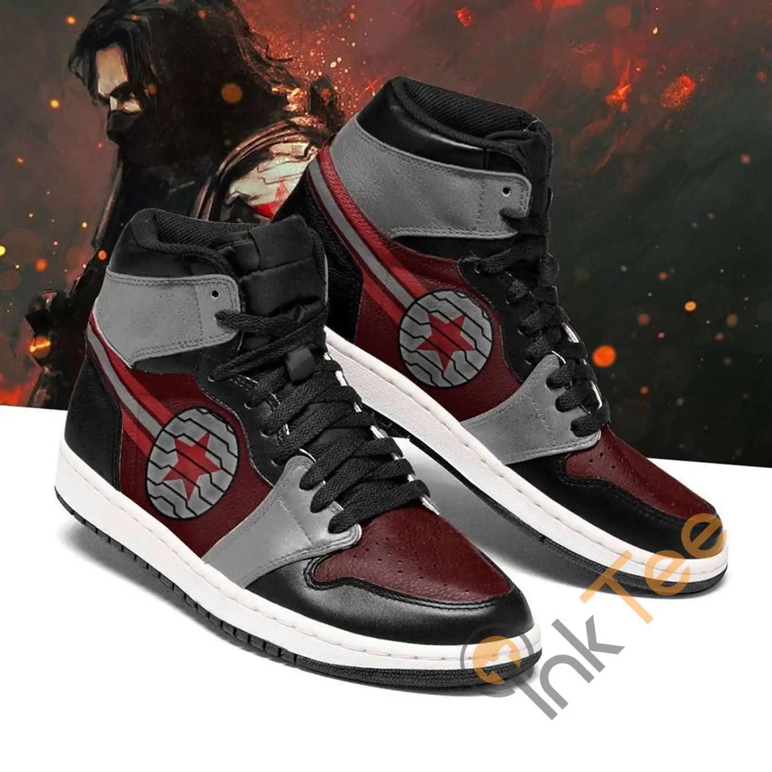 Winter Soldier V Marvel X Men Avengers Air Jordan Shoes