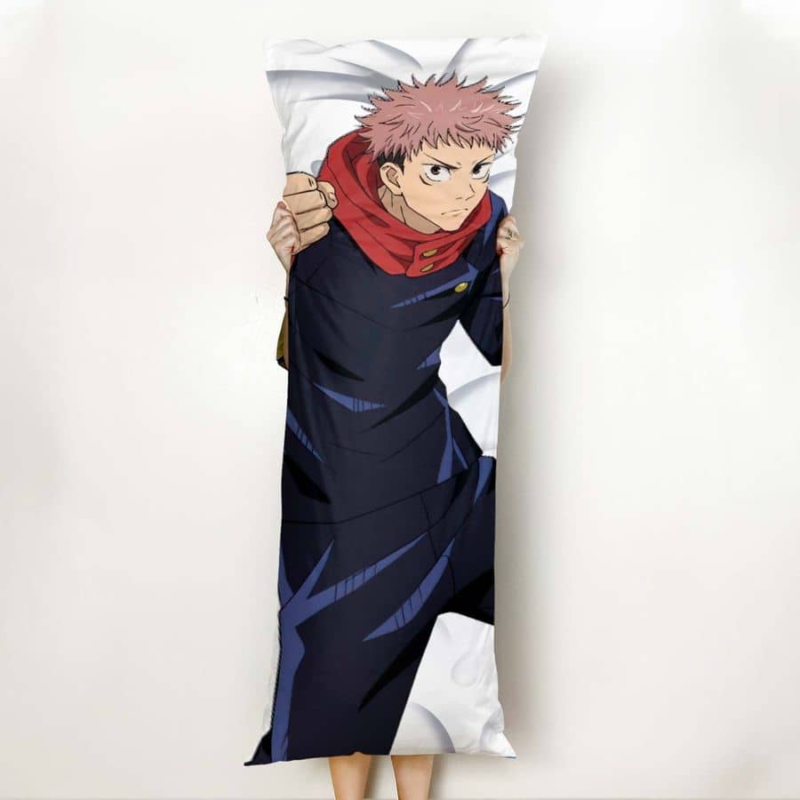 Inktee Store - Yuji Itadori Custom Jujutsu Kaisen Anime Gifts Pillow Cover Image