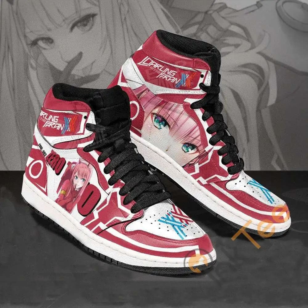 Zero Two Darling In The Franxx For Men And Women Personalized Air Jordan Shoes
