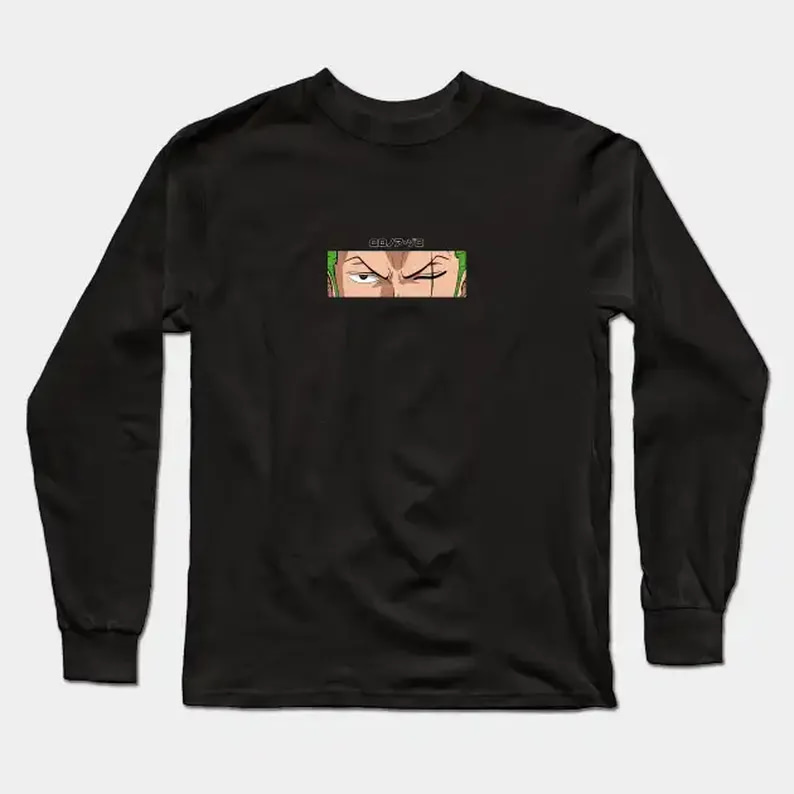 Zoro Roronoa Box Only I Can Call My Dream Stupid Gift Idea For Fans Anime One Piece Long Sleeve T-Shirt