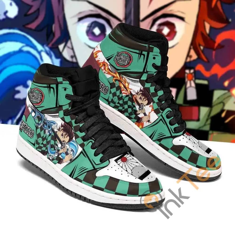 Tanjro Water Breathing J1 Sneakers Custom - Gear Anime in 2023 | Air jordan  shoes, Air jordans, Jordan shoes