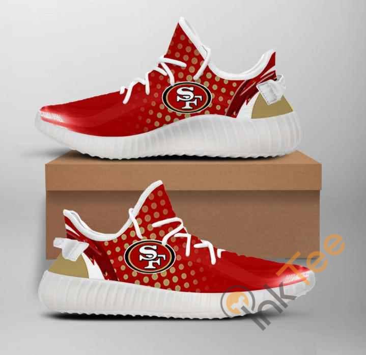 Nfl San Francisco 49ers Team Big Logo  Best Selling Yeezy Boost 350V2  Shoes - Inktee Store