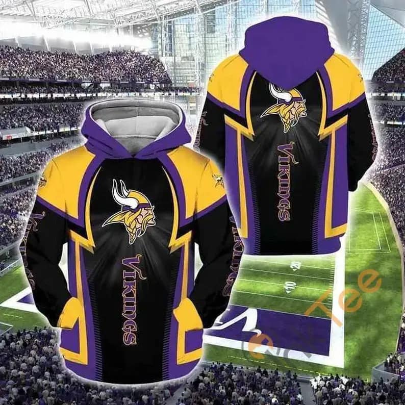 Youth Minnesota Vikings Hoodie 3D Grateful Dead Unique MN Vikings