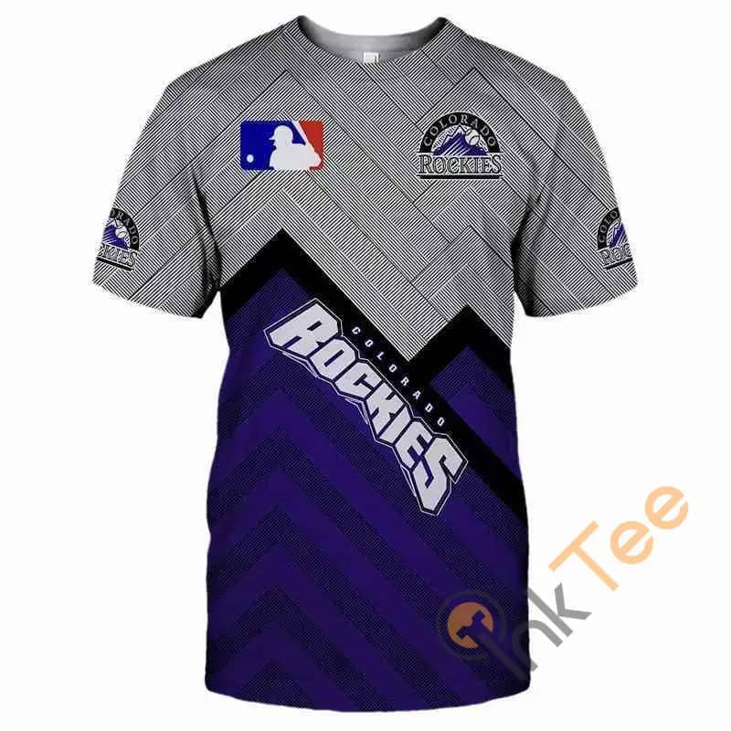 Colorado Rockies 3D All Over Print T-Shirt - Inktee Store