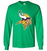Inktee Store - Trending Minnesota Vikings Ugly Best Long Sleeve T-Shirt Image