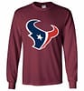 Inktee Store - Trending Houston Texans Ugly Best Long Sleeve T-Shirt Image