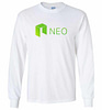Inktee Store - Neo Cryptocurrency Long Sleeve T-Shirt Image