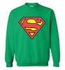Inktee Store - Superman S-Shield Superman Logo Sweatshirt Image