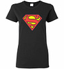 Inktee Store - Superman S-Shield Superman Logo Women'S T-Shirt Image