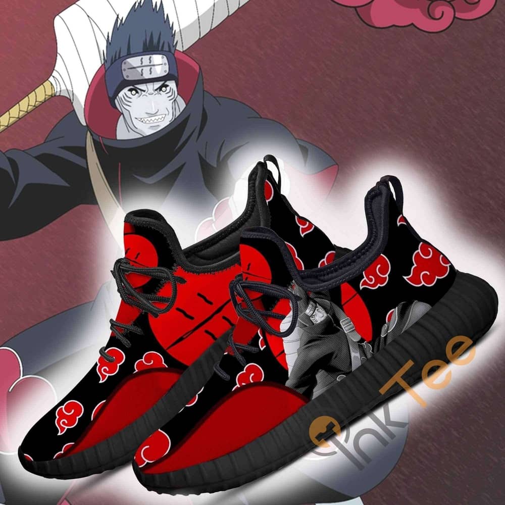 Inktee Store - Akatsuki Kisame Naruto Anime Reze Shoes Image