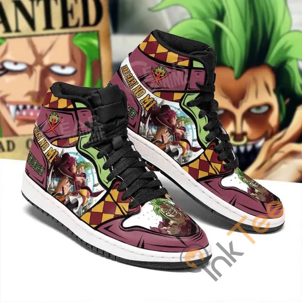 Batolomeo One Piece Sneakers Anime Air Jordan Shoes