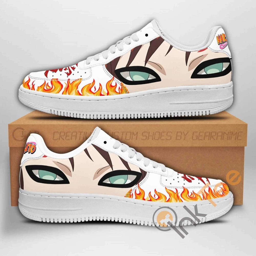 Gaara Eyes Naruto Anime Nike Air Force Shoes