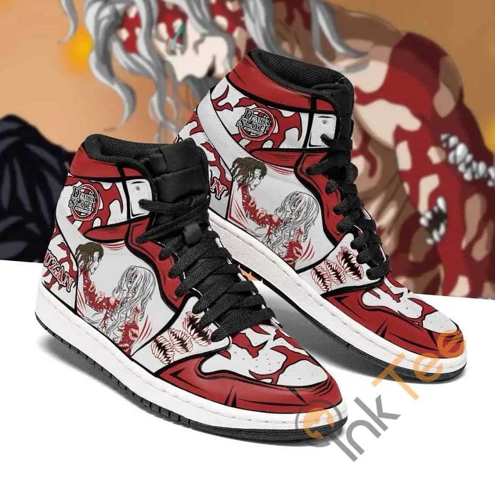 Muzan Kibutsuji Costume Demon Slayer Sneakers Anime Air Jordan Shoes