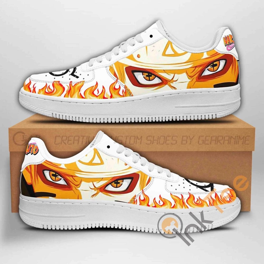 Naruto Eyes Naruto Anime Nike Air Force Shoes