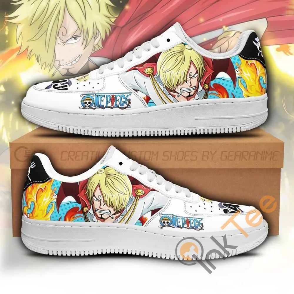 Sanji Custom One Piece Anime Nike Air Force Shoes