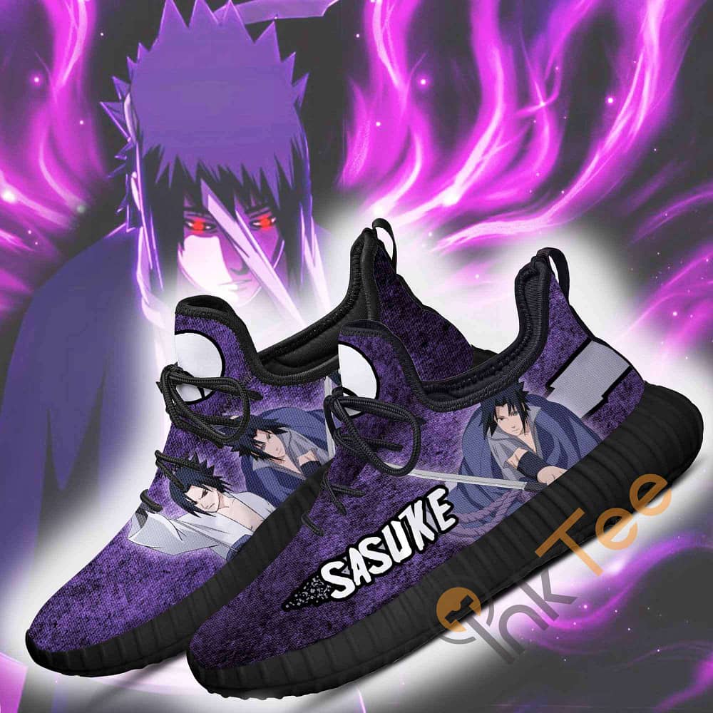 Inktee Store - Sasuke Naruto Anime Reze Shoes Image