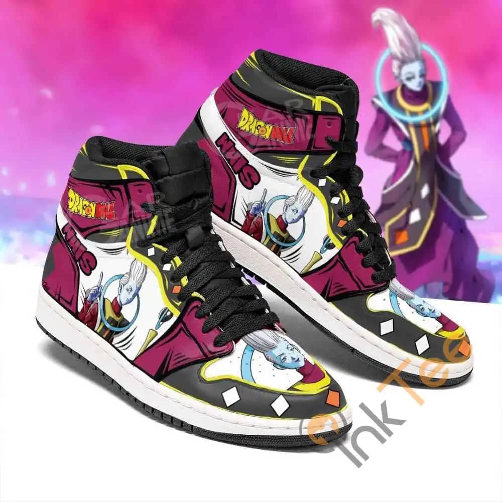 Whis Dragon Ball Sneakers Anime Air Jordan Shoes