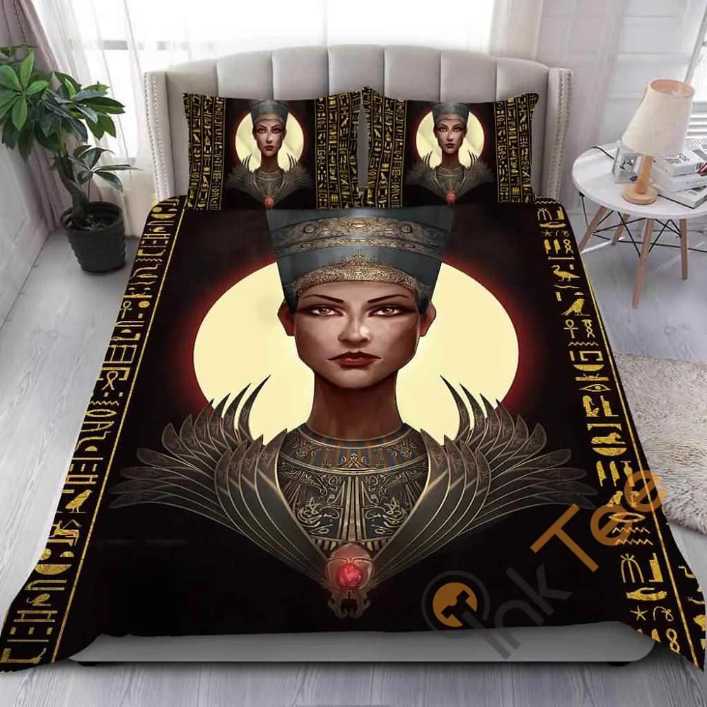 Custom 3d Ancient Egyptian Nefertari Quilt Bedding Sets