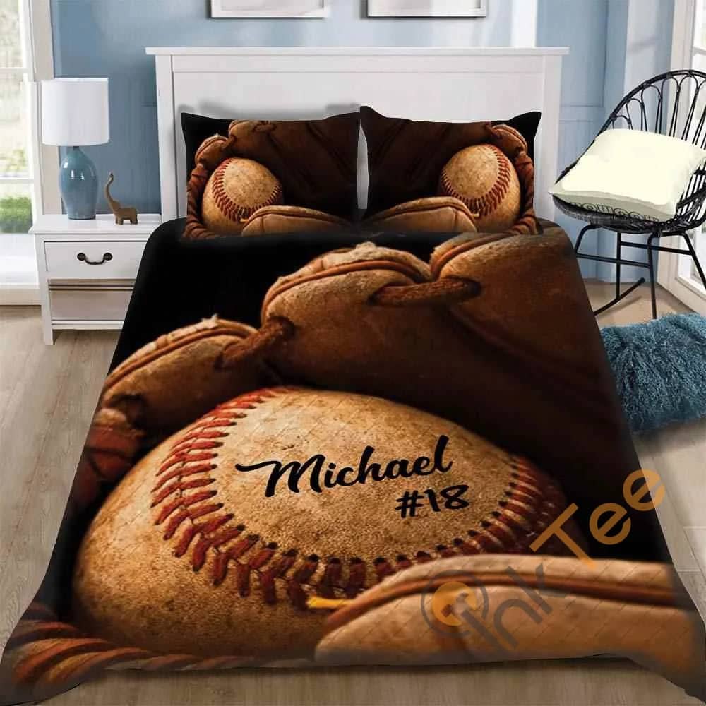 Custom Baseball Quilt Bedding Sets