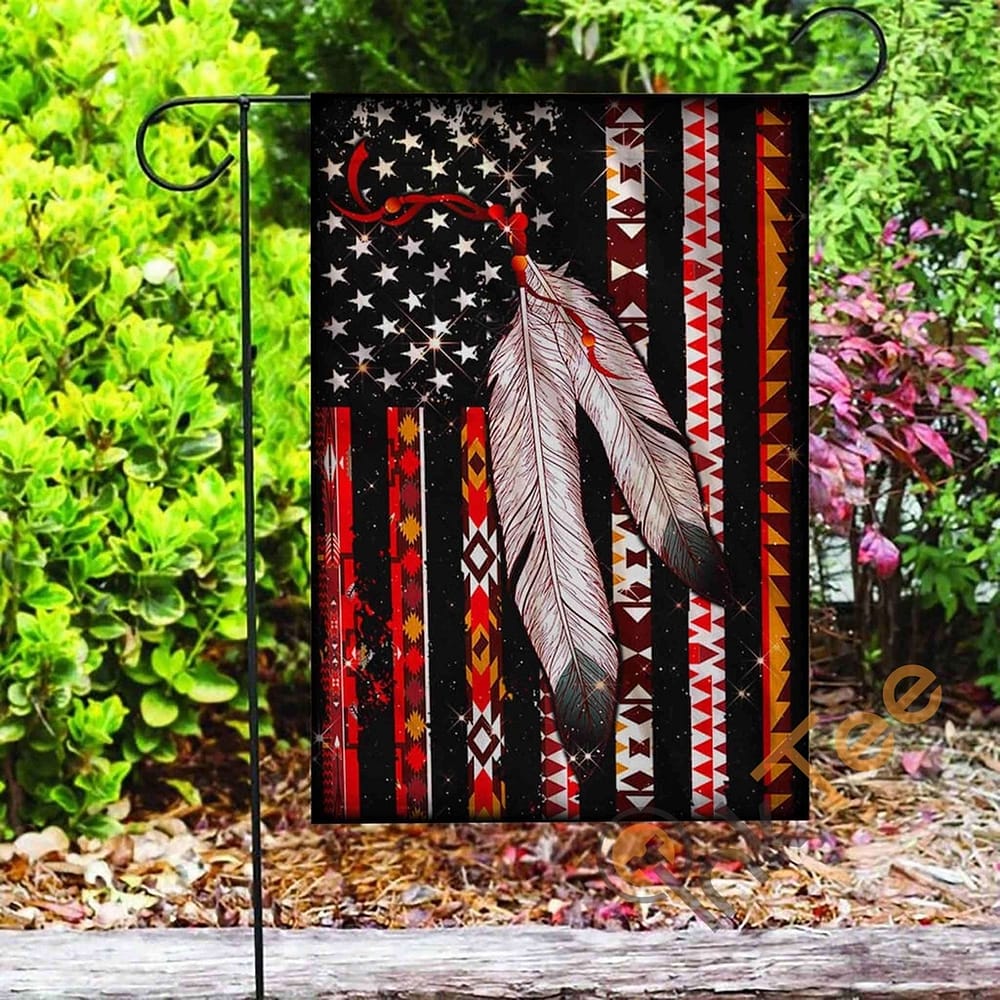 Inktee Store - Custom Native American Garden Flag Image