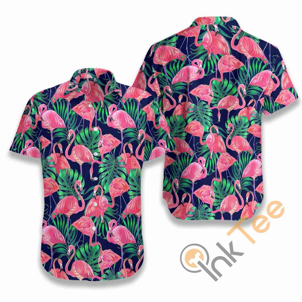 Tropical Flamingo Hawaiian shirts