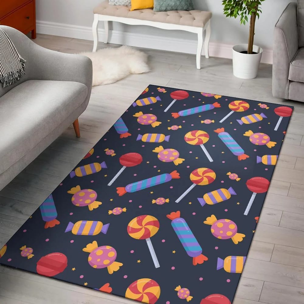 Candy Pattern Print Area Limited Edition Amazon Best Seller Sku 262580 Rug