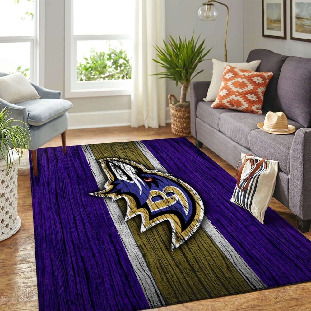 Amazon Baltimore Ravens Living Room Area No2171 Rug