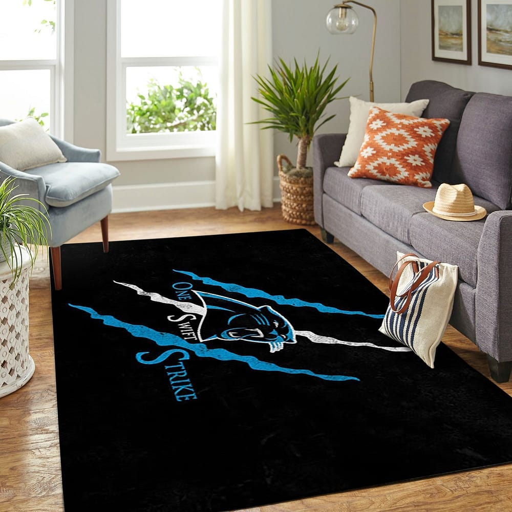 Amazon Carolina Panthers Living Room Area No2397 Rug