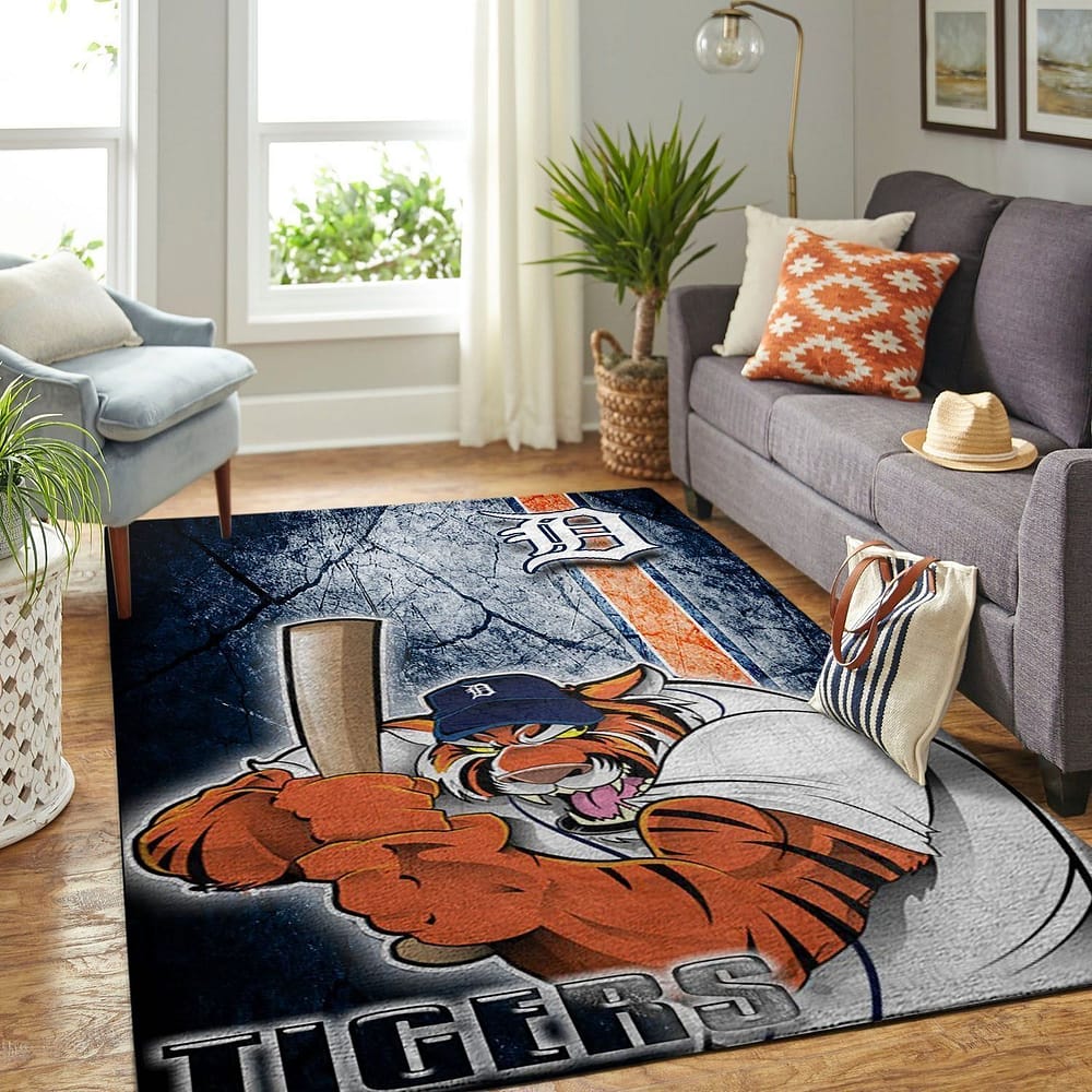 Amazon Detroit Tigers Living Room Area No3024 Rug