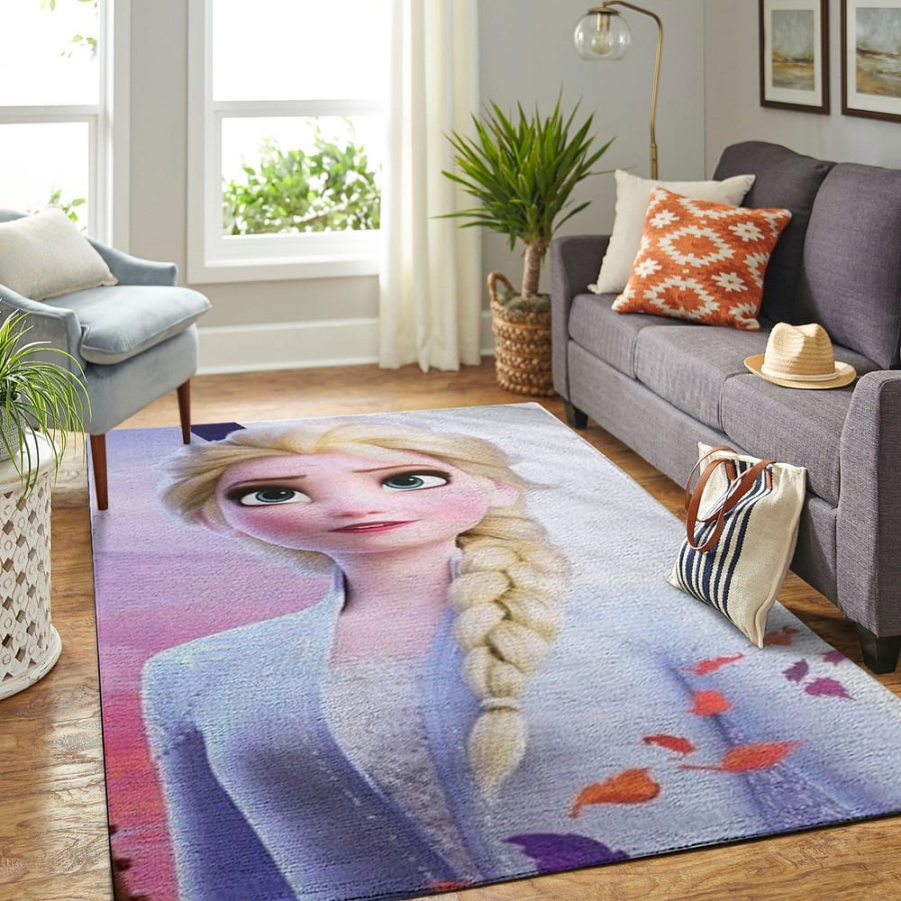 Amazon Elsa Frozen Living Room Area No6040 Rug